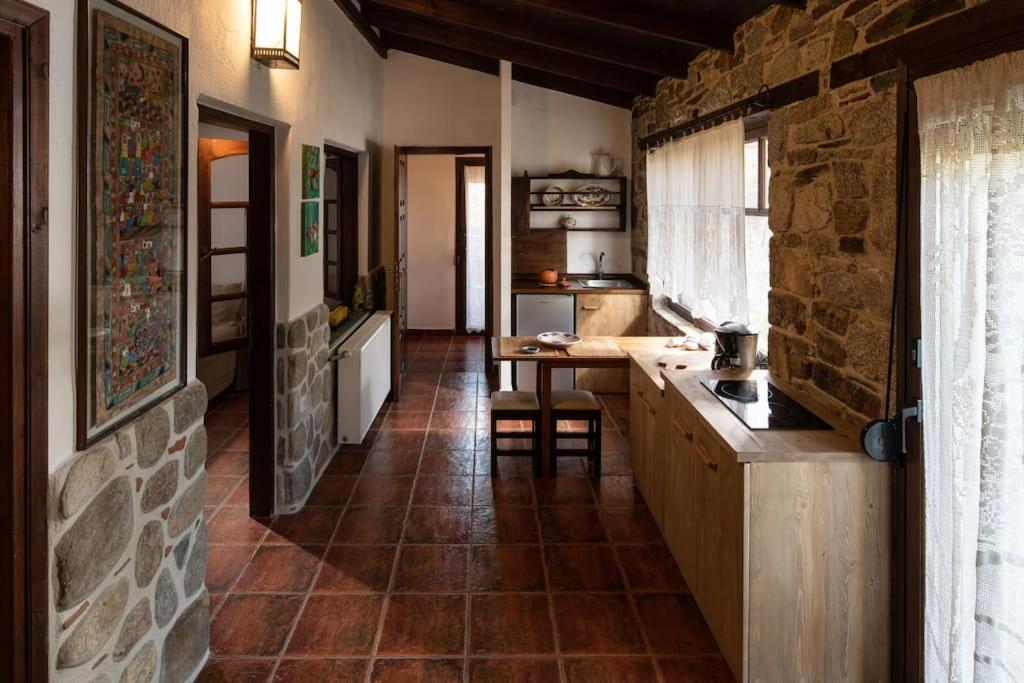 Traditionelles Appartement Athos Shadow Am Meer Paralia Sikias Buitenkant foto