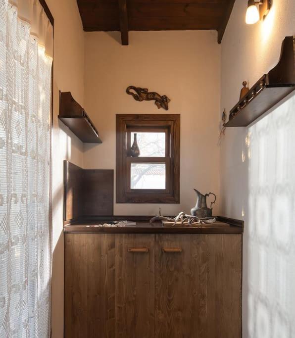 Traditionelles Appartement Athos Shadow Am Meer Paralia Sikias Buitenkant foto